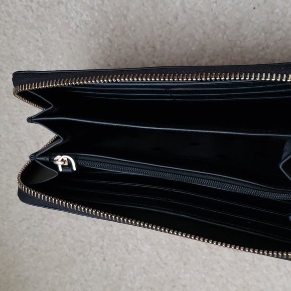 Kate Spade, black, large continental wallet - Picture 2 of 4